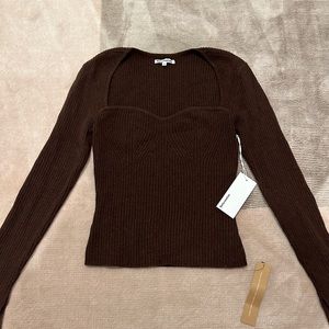 Reformation Glenna Cashmere Sweater